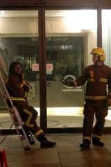 Interwencja strażaków na Piccadilly Circus