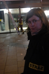 Mej w tle interwencja strażaków na Piccadilly Circus